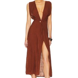 L*Space Dress/Cover Up in coffee color